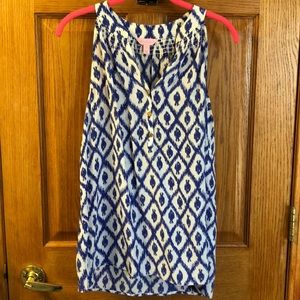 Lilly Pulitzer silk tank medium